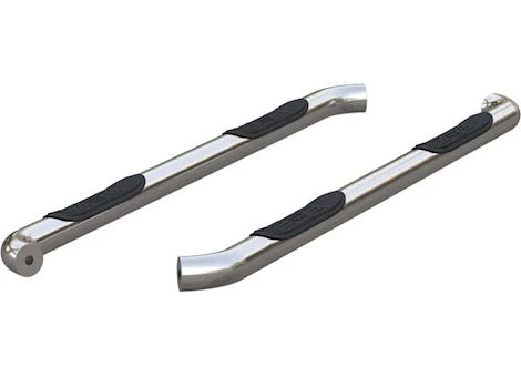 Aries 3in round polished stainless steel side bars Main Image