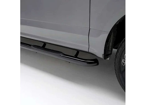 Aries 19-c ram 1500 crew cab 3in round black steel side bars Main Image
