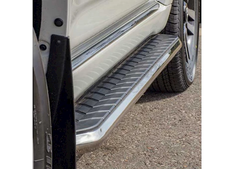 Aries 20-C EXPLORER 5IN X 73IN AEROTREAD RUNNING BOARDS POLISHED STAINLESS