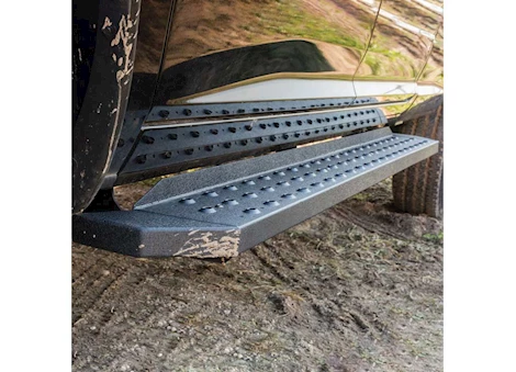 Aries 2024 TACOMA CREW CAB RIDGESTEP 6-1/2IN X 85IN STEEL RUNNING BOARDS BLACK