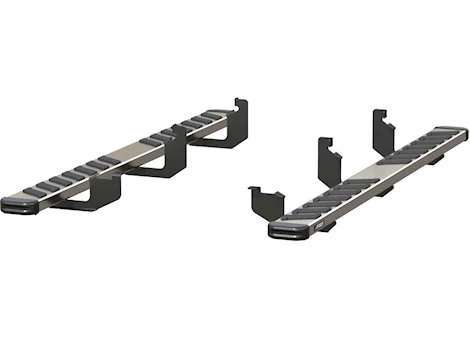 Aries 19-C RANGER CREW CAB NOVATRAC 6IN X 85IN RUNNING BOARDS POLISHED STAINLESS