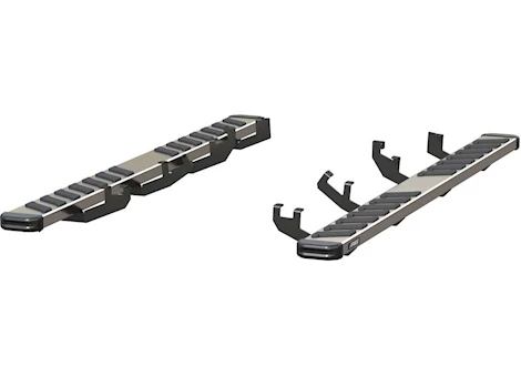 Aries 17-18 RIDGELINE NOVATRAC 6IN X 85IN RUNNING BOARDS POLISHED STAINLESS