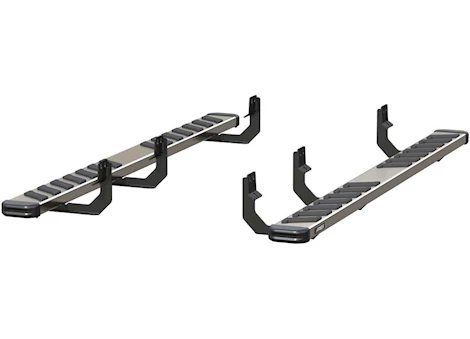 Aries 04-24 TITAN/TITAN XD NOVATRAC 6IN X 85IN RUNNING BOARDS POLISHED STAINLESS