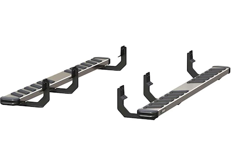 Aries 04-18 TITAN EXT CAB NOVATRAC 6IN X 75IN RUNNING BOARDS POLISHED STAINLESS