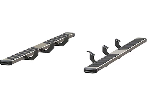 Aries 24-24 TACOMA CREW CAB NOVATRAC 6IN X 85IN RUNNING BOARDS POLISHED STAINLESS