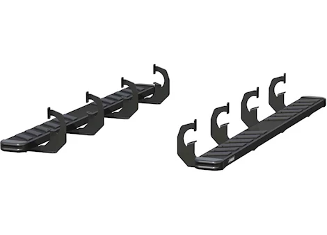 Aries 05-20 SILVERADO 1500/2500/3500HD NOVATRAC 6IN X 75IN RUNNING BOARDS BLACK STEEL