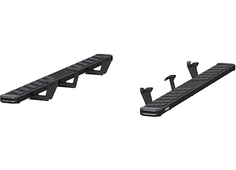 Aries 11-C DURANGO NOVATRAC 6IN X 75IN RUNNING BOARDS BLACK STEEL