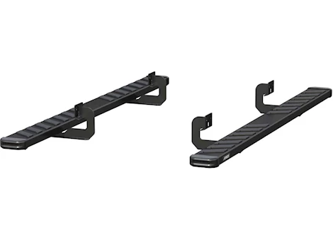 Aries 04-14 NOVATRAC 6IN X 85IN BLACK STEEL RUNNING BOARDS, SELECT FORD F-150