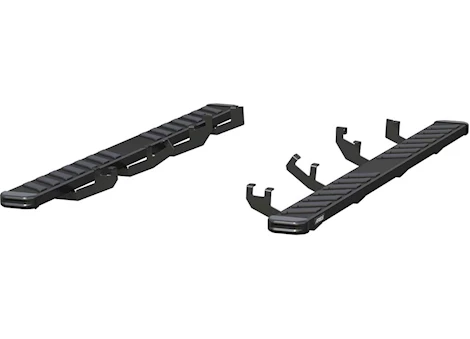 Aries 17-18 RIDGELINE NOVATRAC 6IN X 85IN BLACK STEEL RUNNING BOARDS, SELECT TOYOTA RI