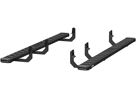 Aries 04-24 TITAN/TITAN XD CREW CAB NOVATRAC 6IN X 85IN RUNNING BOARDS BLACK STEEL