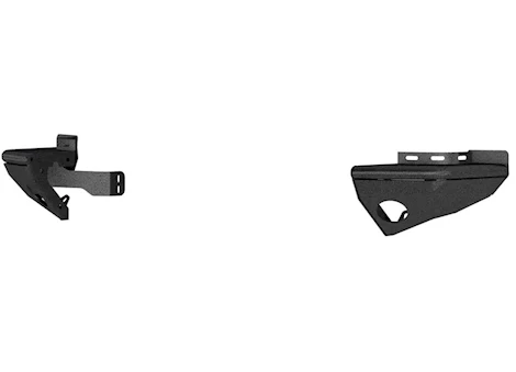 Aries 07-13 JK & JK8 BACK REPLACEMENT BUMPER CORNERS - STEEL - BLACK