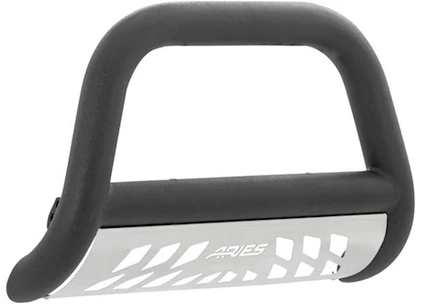 Aries 11-15 silverado 2500/3500 (aluminum textured black) 4 in bull bar Main Image
