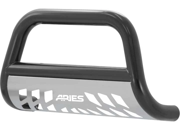 Aries 17-c f350/f450/f550 super duty bull bar w/ skid 3in black Main Image