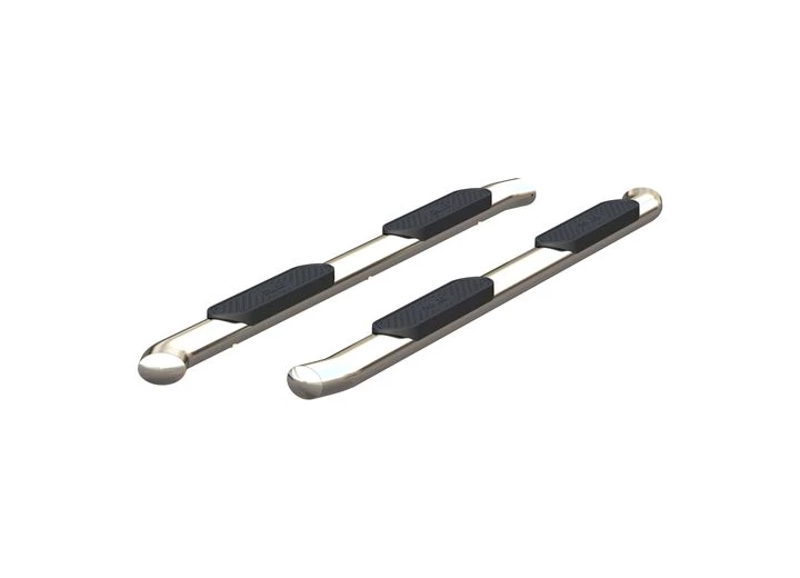 Aries 19-c ram 1500 crew cab 4in oval polished stainless steel side bars Main Image