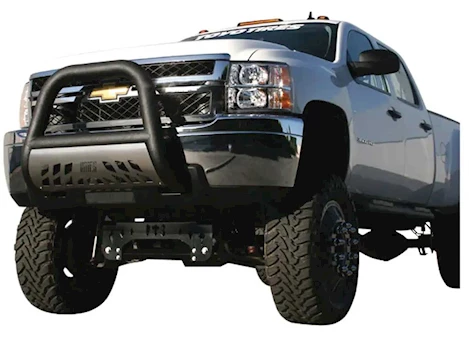 Aries 11-14 SILVERADO/SIERRA 2500/3500 - 4IN BIG HORN BULL BAR -BLACK