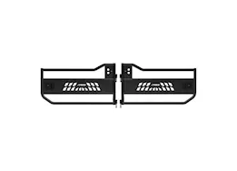 Aries 18-c wrangler/gladiator jl/jt black front tube doors aluminum