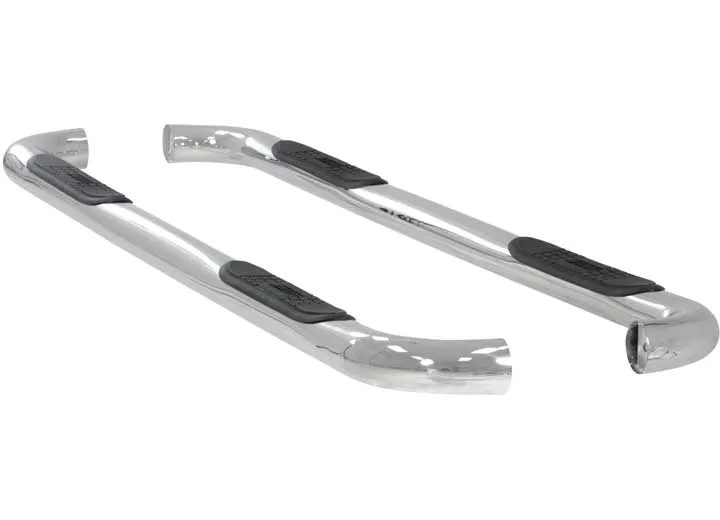 Aries 00-06 excursion and 99-16 f250/f350 super duty crew cab 3in stainless steel nerf bars