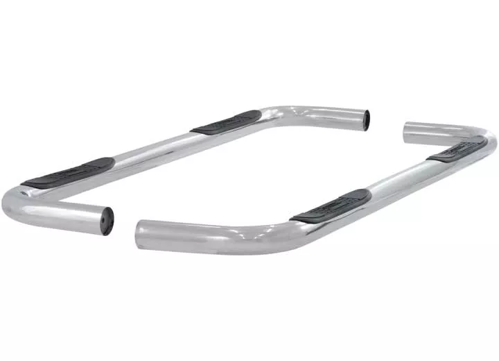 Aries 73-91 gm suburban 3in stainless steel nerf bars