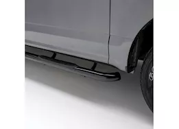 Aries 19-c ram 1500 crew cab 3in round black steel side bars