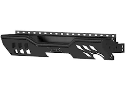 Aries (dpn)07-13 jk & jk8 modular back replacement bumper - stubbie - black