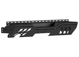 Aries (dpn)07-13 jk & jk8 modular back replacement bumper - stubbie - black
