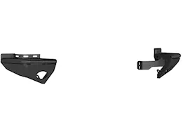 Aries 07-13 jk & jk8 back replacement bumper corners - steel - black