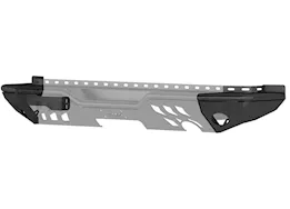 Aries 07-13 jk & jk8 back replacement bumper corners - steel - black