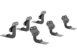 Aries 15-21 f150/17-c f250/f350 super crew 6in oval side bracket kit