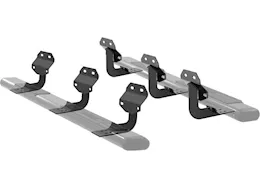 Aries 15-21 f150/17-c f250/f350 super crew 6in oval side bracket kit