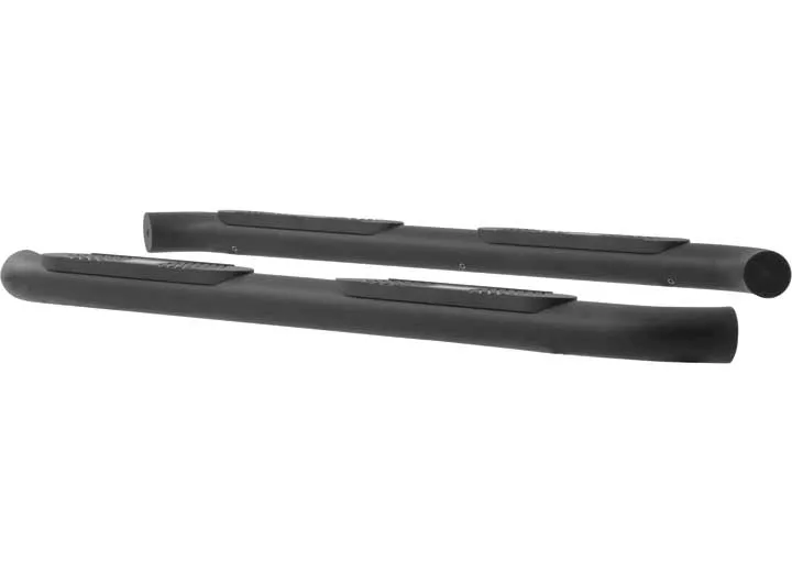 Aries 07-14 silverado ext cab alumalite - 4in big step nerf bars - black