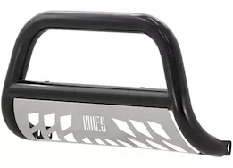 Aries 09-c dodge ram 1500 blk bull bar(only fits vehicles w/ tow hooks)