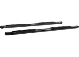 Aries 07-21 tundra double cab 4in blk oval tubes(cut @ 45 degree angle) black