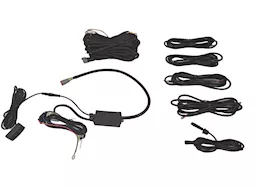 Arc Lighting Dual color work light harness front & rear four lamps