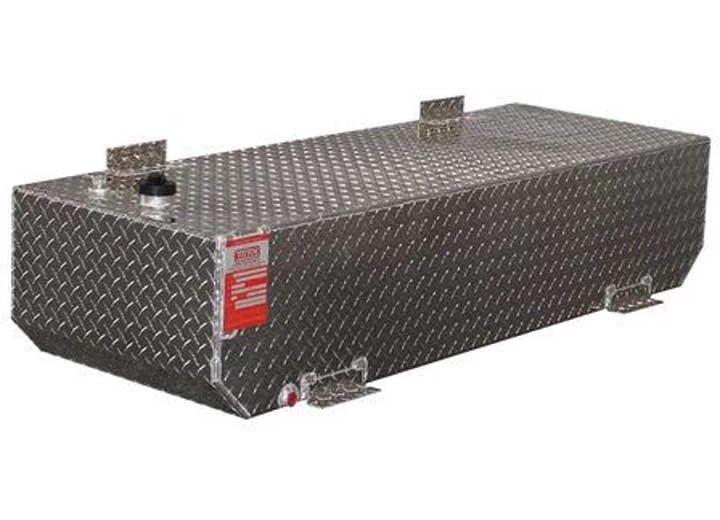 Aluminum Tank Industries, Inc. 62 GAL RECTANGLE DIAMOND PLATE ALUM DIESEL AUXILARY TANK