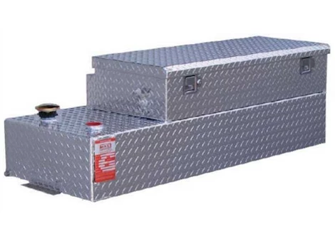 Aluminum Tank Industries, Inc. DOT APPROVED-42 GALLON ALUMINUM RECTANGLE REFUELING TANK/TOOLBOX COMBO