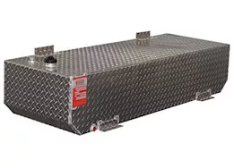 Aluminum Tank Industries, Inc. 62 gal rectangle diamond plate alum diesel auxilary tank