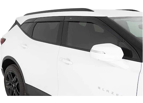 Auto Ventshade 21-C KIA K5 LOW PRO VENTVISOR 4PC SMOKE W/ CHROME TRIM