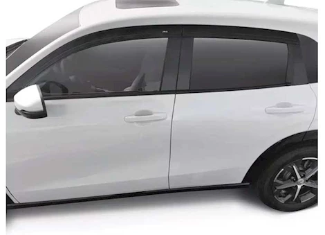 Auto Ventshade 23-C HR-V VENTVISOR LOW PROFILE IMPACT RESISTANT SIDE WINDOW DEFLECTOR-SMOKE-4PC