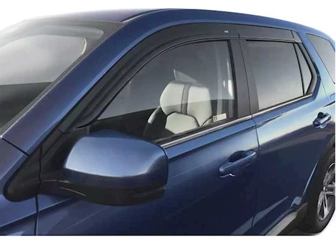 Auto Ventshade 23-C PILOT VENTVISOR LOW PROFILE IMPACT RESISTANT SIDE WINDOW DEFLECTOR-SMOKE-4PC