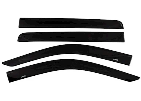 Auto Ventshade 20-23 HYUNDAI KONA VENTVISOR LOW PROFILE IMPACT RESISTANT SIDE WINDOW DEFLECTOR-SMOKE-4PC