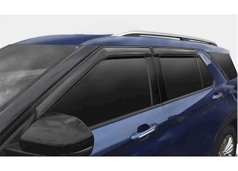 Auto Ventshade 20-C ESCAPE VENTVISOR 4PC GREY