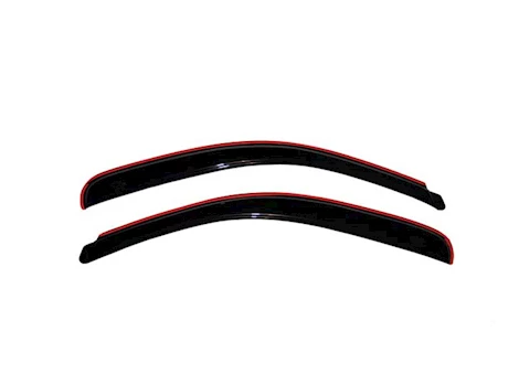 Auto Ventshade Smoke In-Channel Ventvisors - 2-Piece Set for Front Windows Main Image