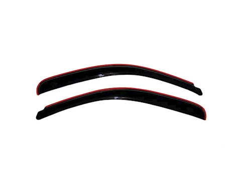 Auto Ventshade Smoke In-Channel Ventvisors - 2-Piece Front Set for Standard Cab Main Image