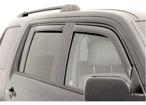 Auto Ventshade Smoke In-Channel Ventvisors - 4-Piece Set