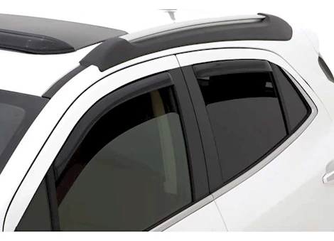 Auto Ventshade Smoke In-Channel Ventvisors - 4-Piece Set