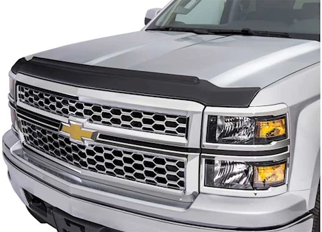 Auto Ventshade 14-18 SIERRA 1500 (19 LIMITED) AEROSKIN II HOOD SHIELD TEXTURED MATTE BLACK