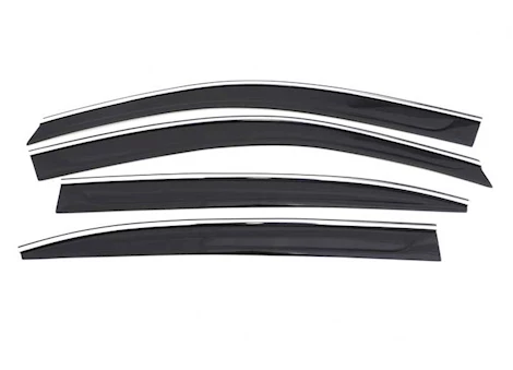 Auto Ventshade 13-17 ACCORD SEDAN LOW-PROFILE VENTVISOR 4PC CHARM TRIM