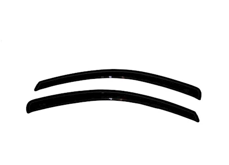 Auto Ventshade Original Smoke Ventvisors - 2-Piece Front Set for Crew Cab