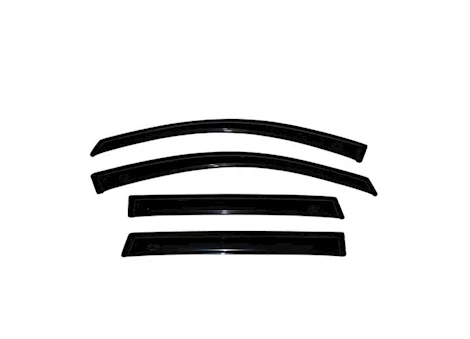 Auto Ventshade 4pc Vent Visor - Smoke