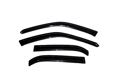 Auto Ventshade 4pc Vent Visor - Smoke